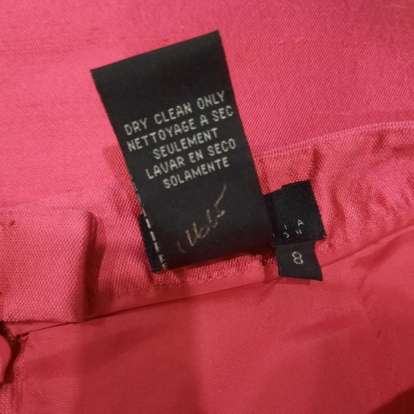 BCBGMaxAzria Vibrant Pink Pencil Skirt - Picture 4 of 4